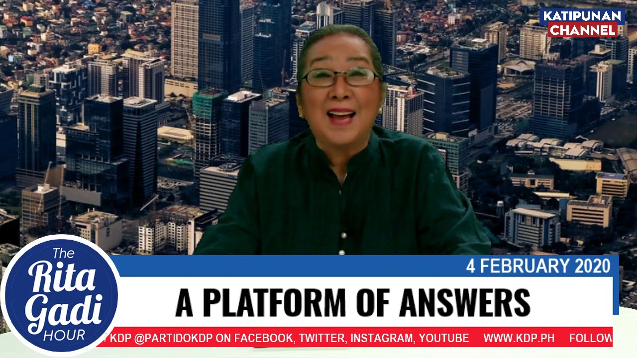 A Platform of Answers | The Rita Gadi Hour
