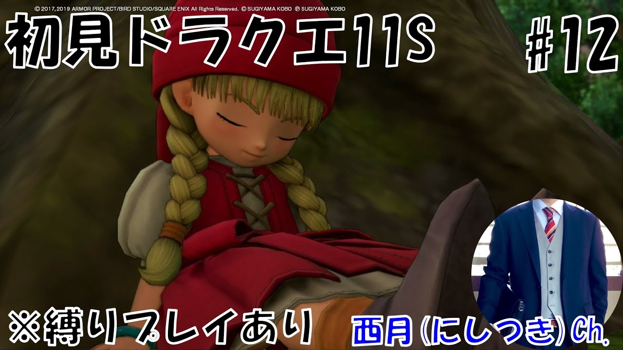 【初見ドラクエ11S / ネタバレ含む / #12 / 縛りプレイ中 / ケトス入手後～ / ※11はプレイ済み】アラサー会社員にしつきのゲーム配信