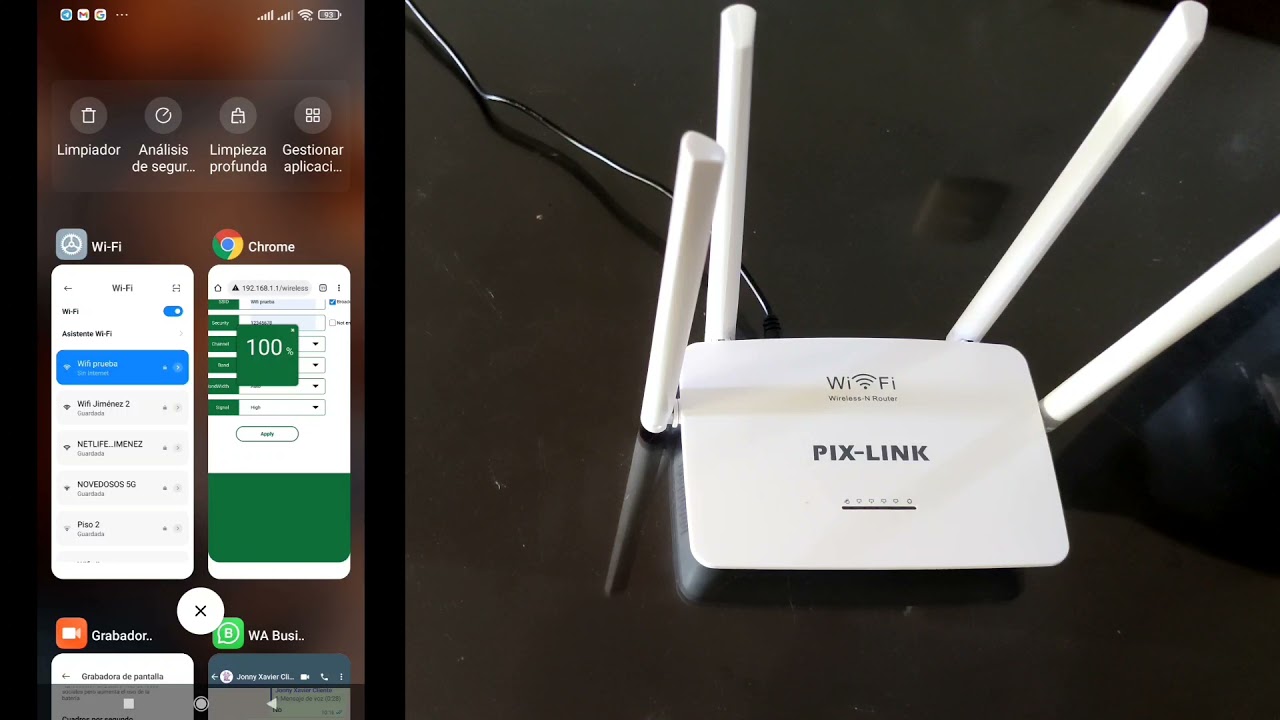 CONFIGURACION ROUTER PIX-LINK MODELO LV-WR08 configuración router principal o secundario.