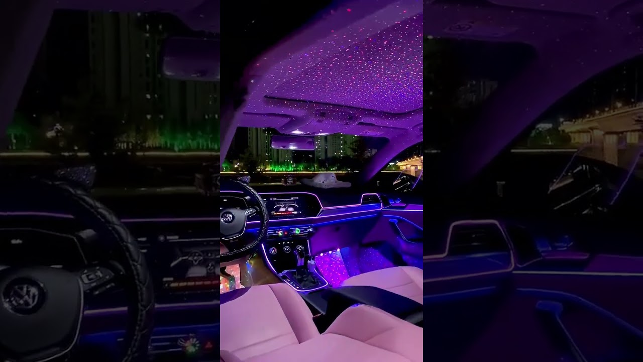 Car Roof fiber optic lights 