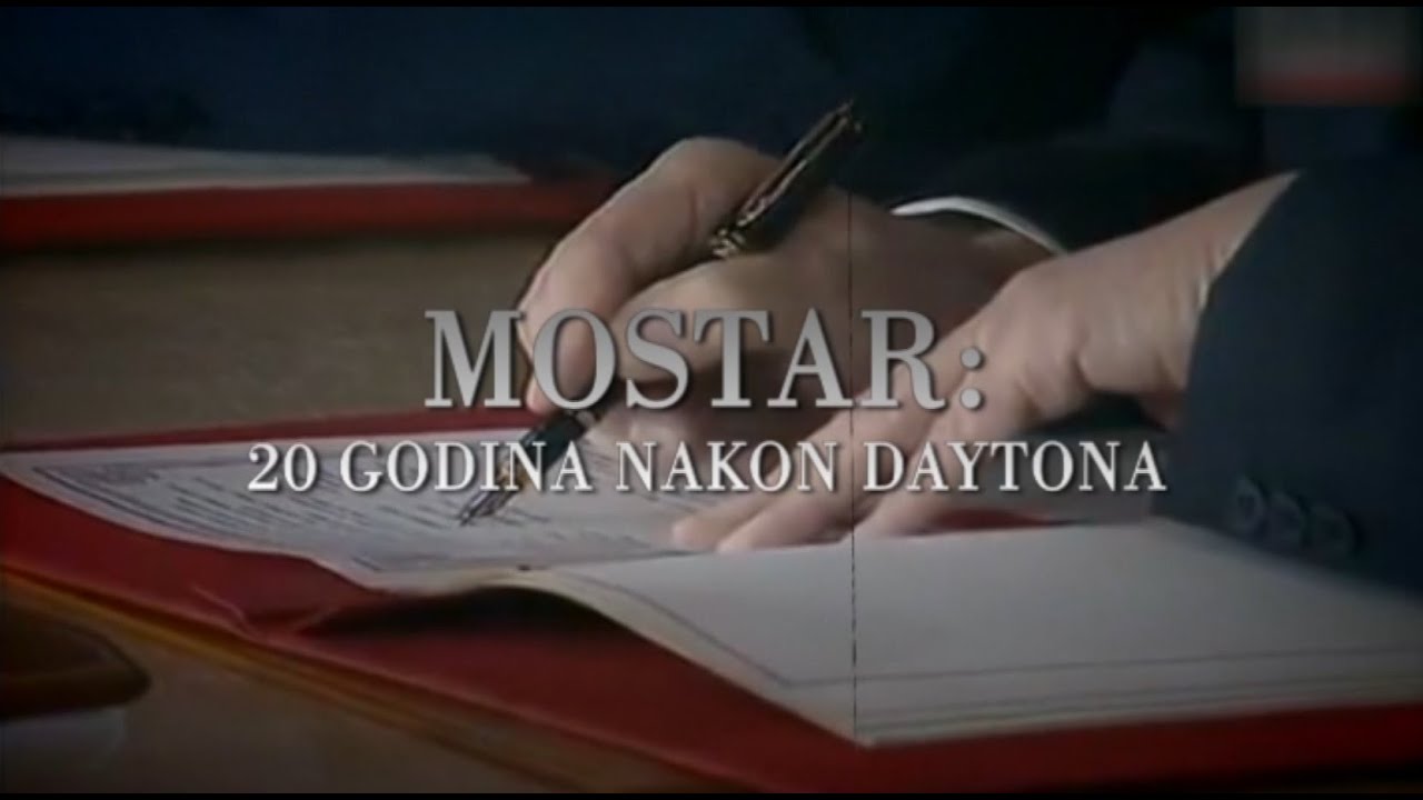 Mostar 20 godina nakon Daytona (TV1 - decembar 2015.)