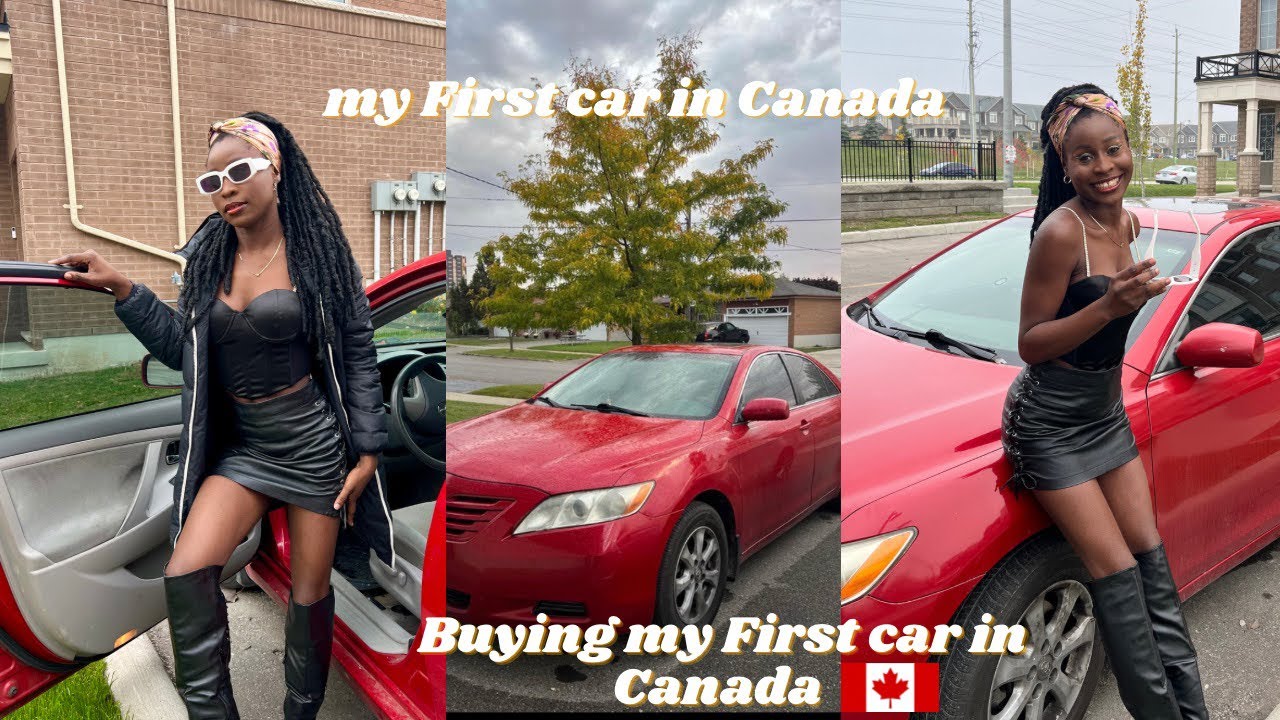I BOUGHT MY FIRST CAR 🚗 AS AN INTERNATIONAL STUDENT IN CANADA 🇨🇦/ How i bought it / Glam by fissy