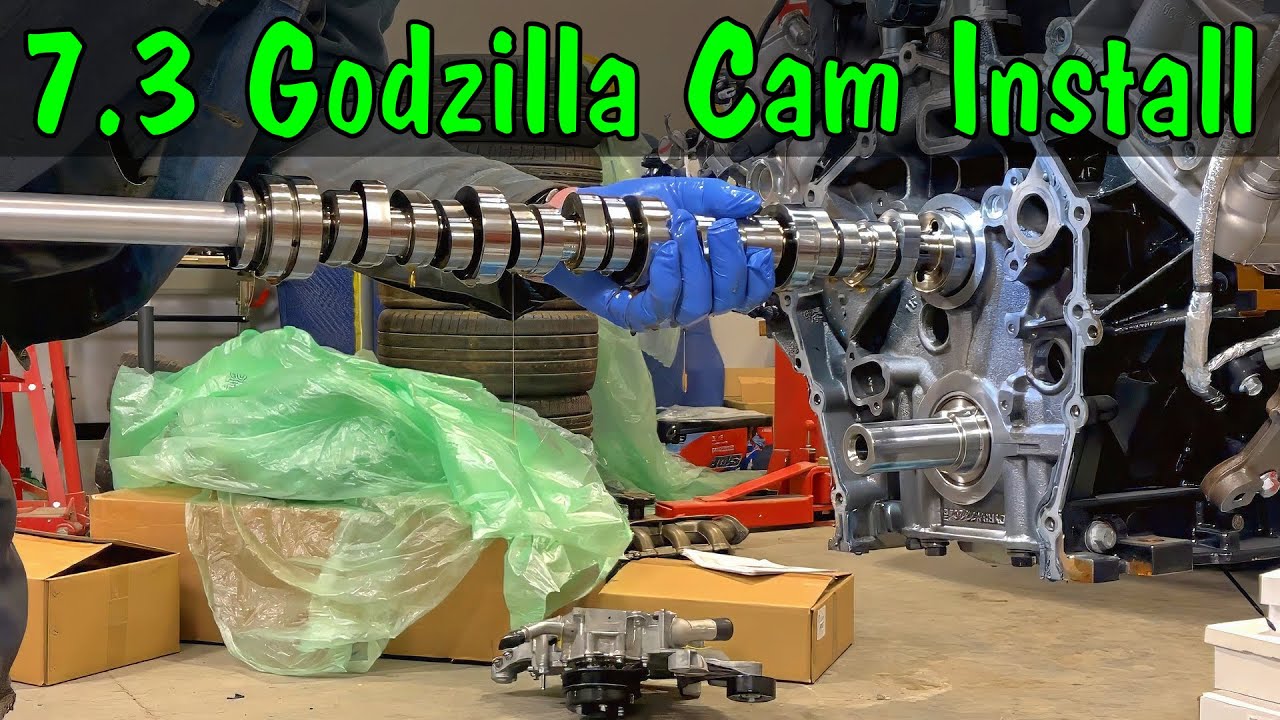 Ford 7.3 Godzilla Cam Swap - BTR Truck Norris!