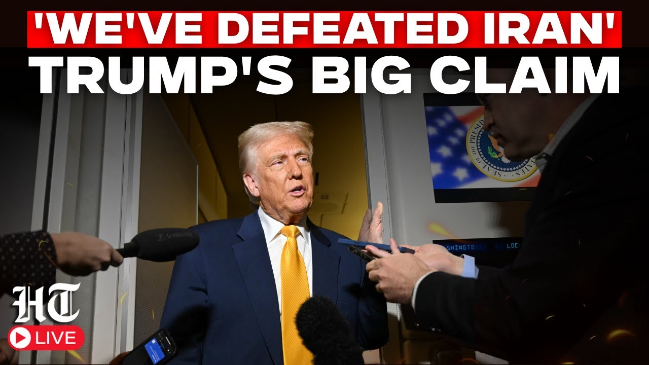 Trump Live | 'Little Bit of Fight,': Donald Trump Makes Huge 'Iran War' Announcement | US News Live