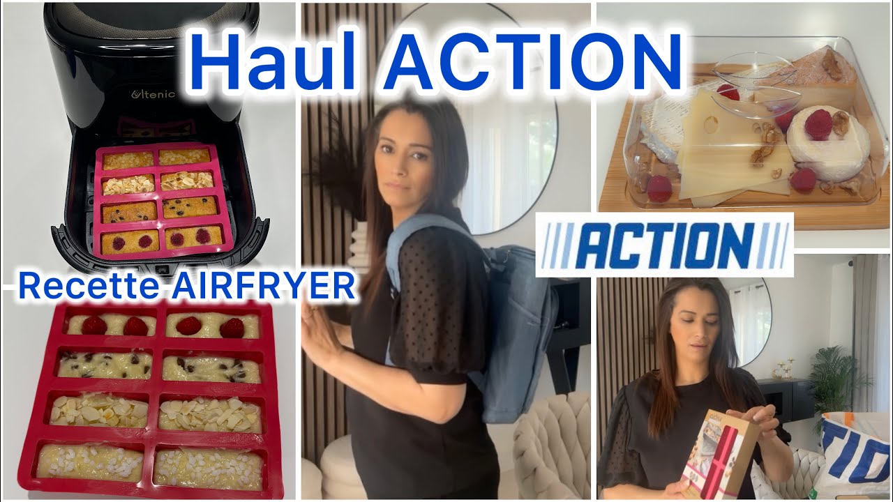 MEGA HAUL ACTION et RECETTE FACILE AIRFRYER #haulaction #action #astuce #recette #haul #airfryer