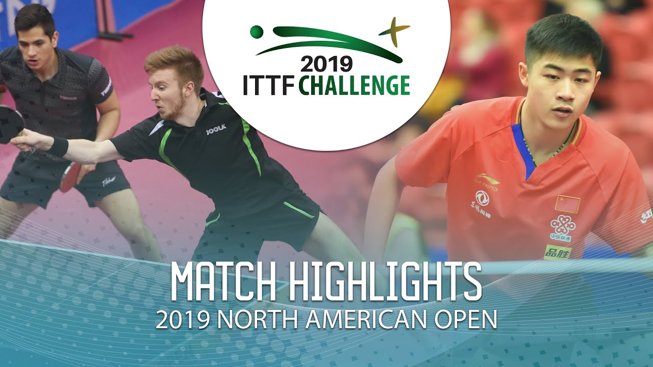 Martin Allegro/Florent L. vs Cao Wei/Xu Yingbin | 2019 ITTF North American Open Highlights (Final)