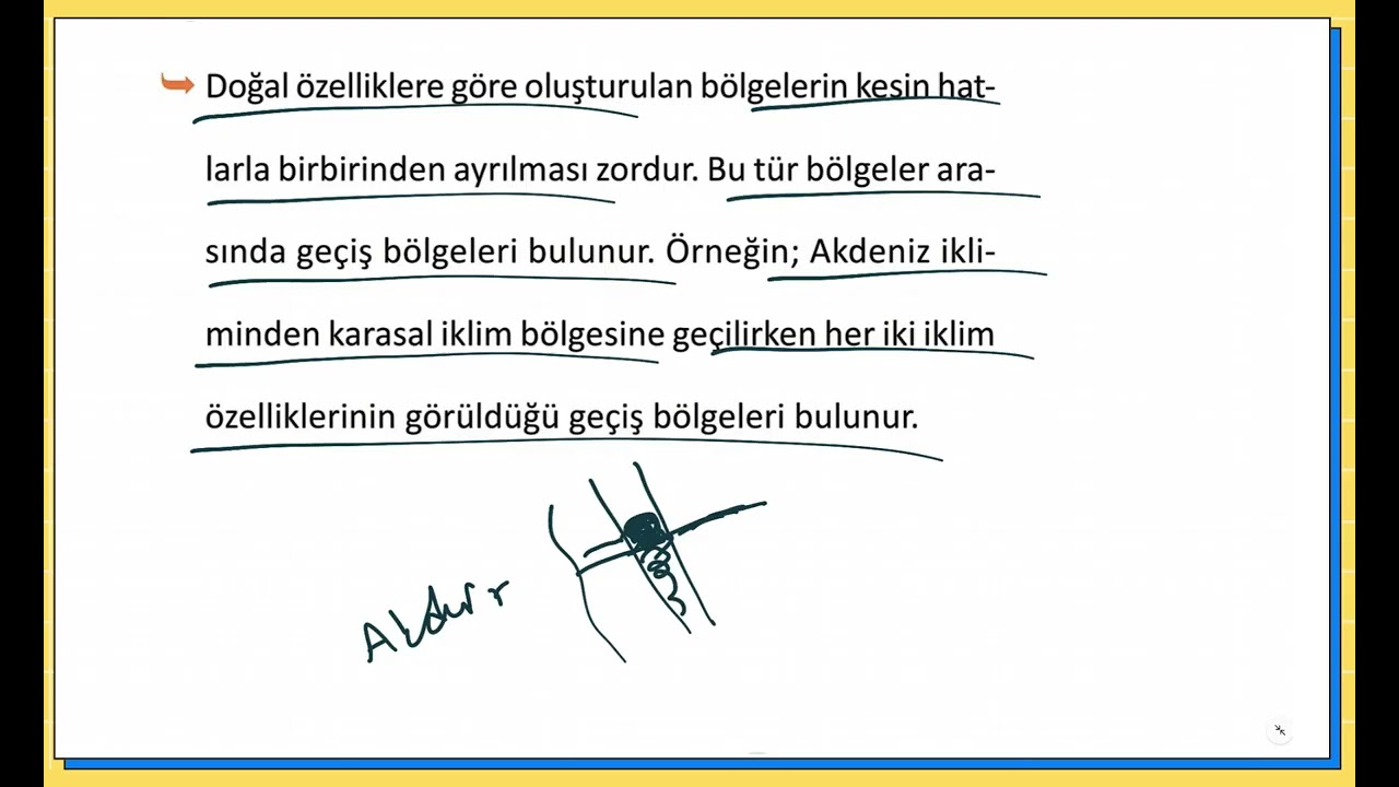 63 Şekilsel Ve İşlevsel Bölgeler