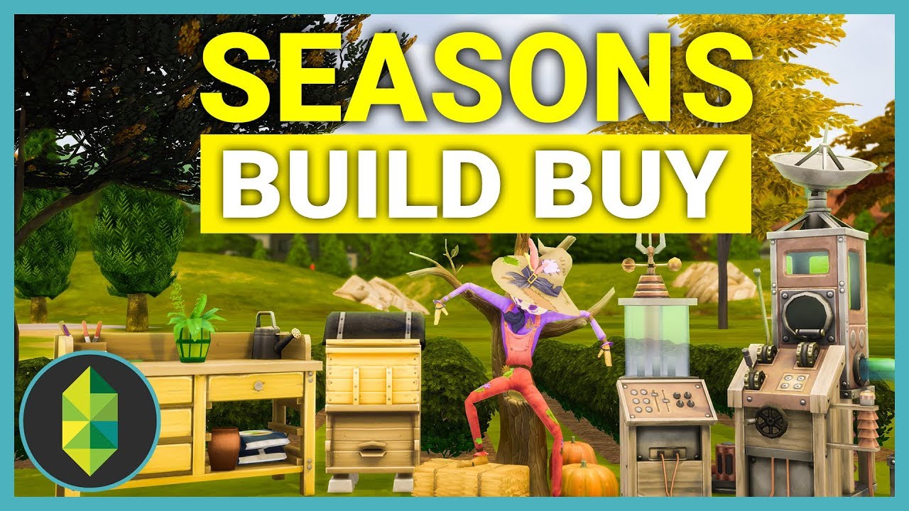 The Sims 4 Seasons - Build / Buy OVERVIEW