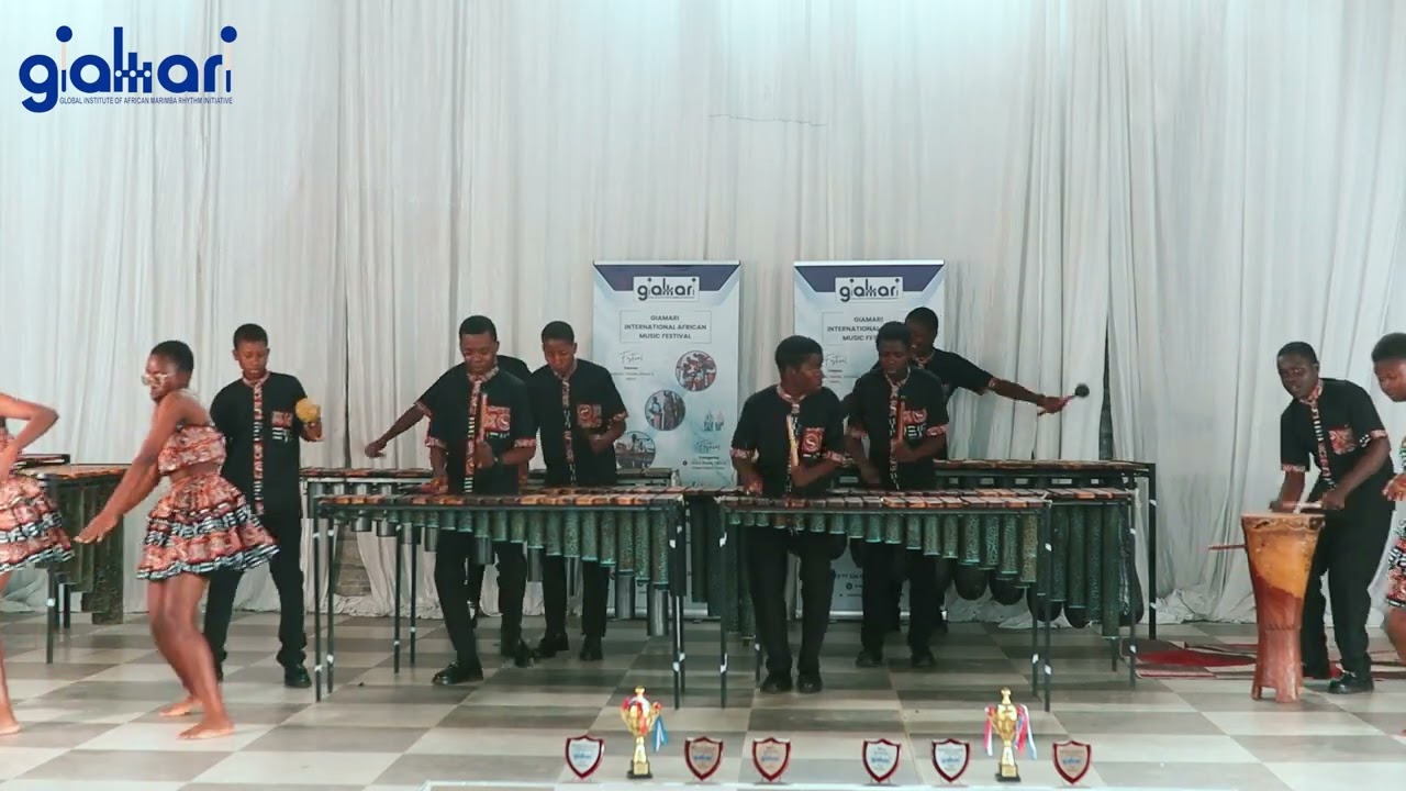 Rusununguko High Marimba Ensemble &ndash; Charakupa (Alick Macheso) | Giamari International Music Festival
