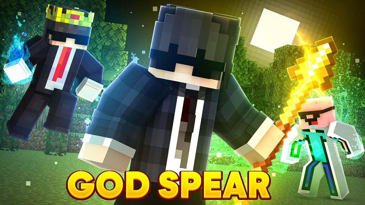 I Became Immortal By Using GOD SPEAR In This Minecraft SMP..!