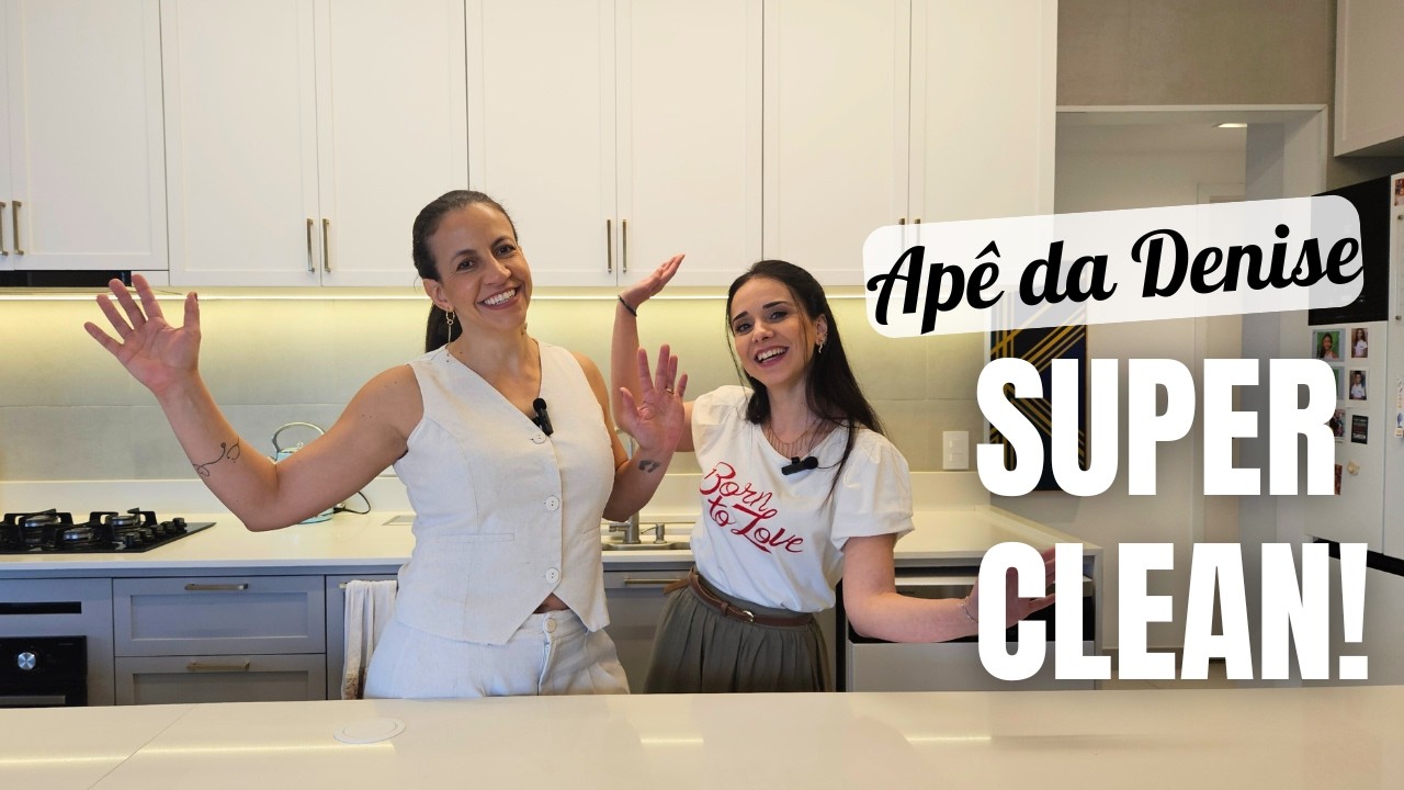 Tour no apê REAL da Denise | Clean, aconchegante e inspirador ✨