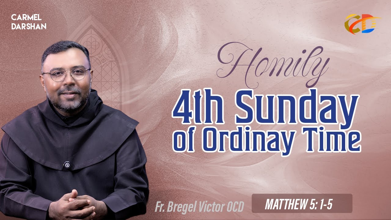 4th Sunday of Ordinary Time #Sunday_Gospel_Reflection_in_English  /  MATTHEW 5: 1-5