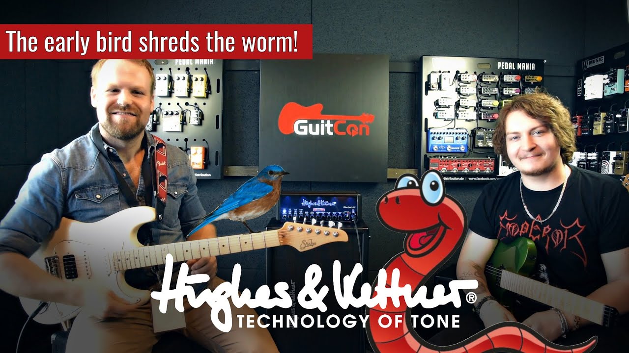 Learn shred with Joss Allen and blues with Michael Wagner! Hughes & Kettner at GuitCon 2018