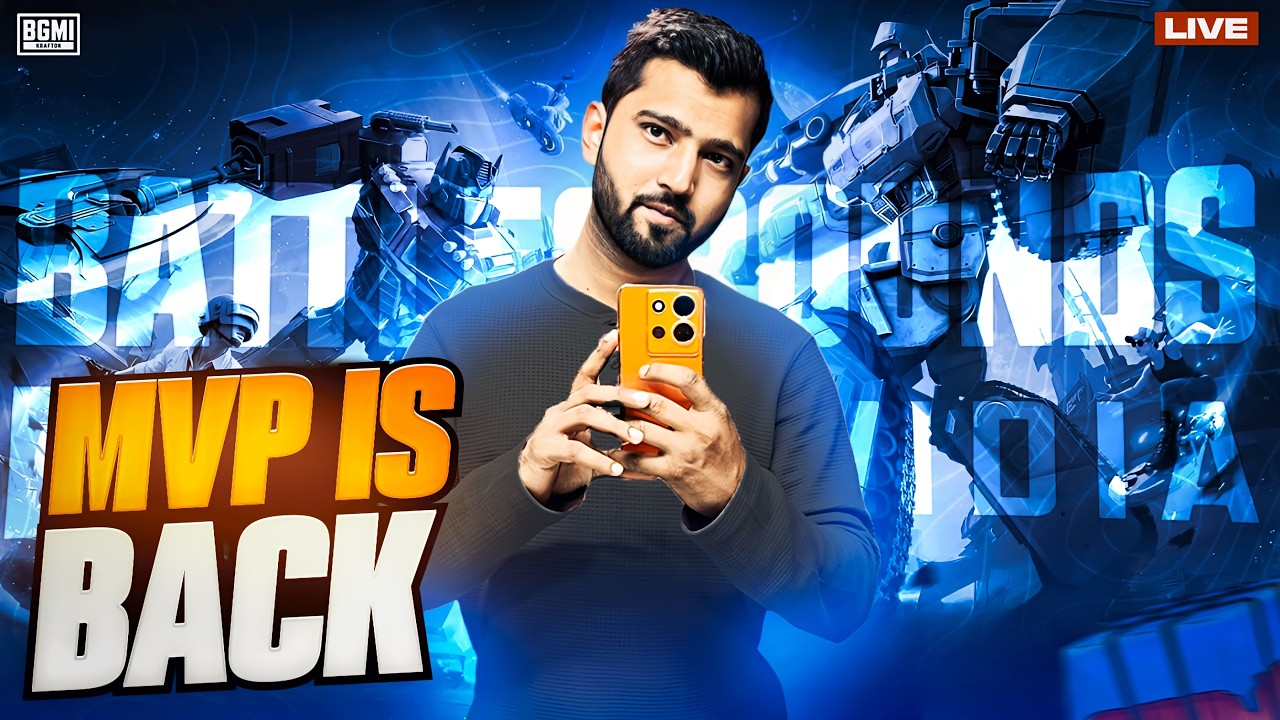 🔥 I AM BACK !!!  SOLO VS SQUAD, Aggressive Gameplay BGMI Emulator LIVE