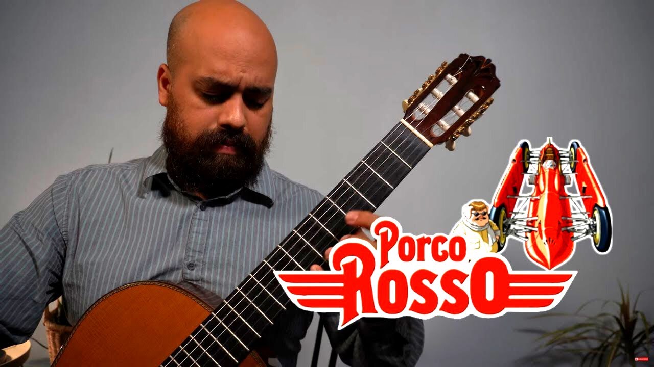Porco Rosso Guitar Cover | The Bygone Days Guitar | Ghibli