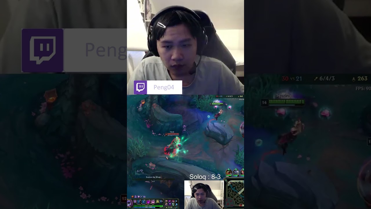 Challenger Syndra ONE SHOT moments | twitch.peng04 |