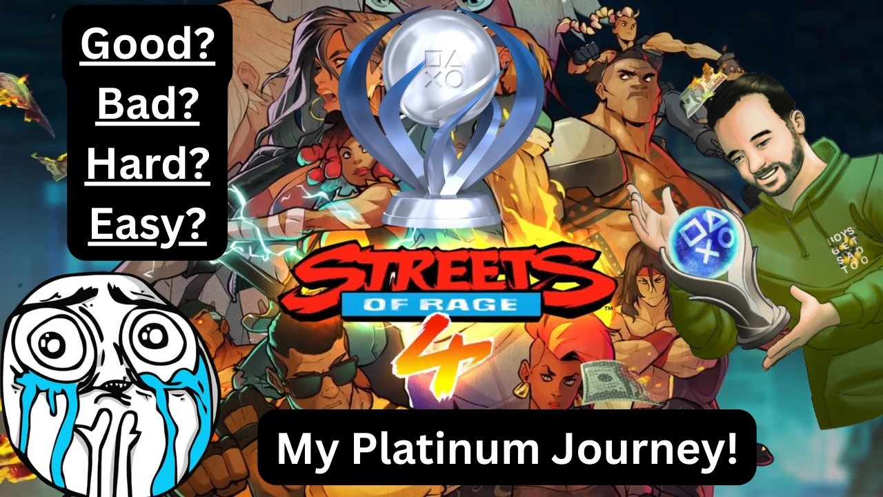Streets Of Rage 4 Platinum Is...... FUN!!!! BUT, Lets Talk About The DLC!!!