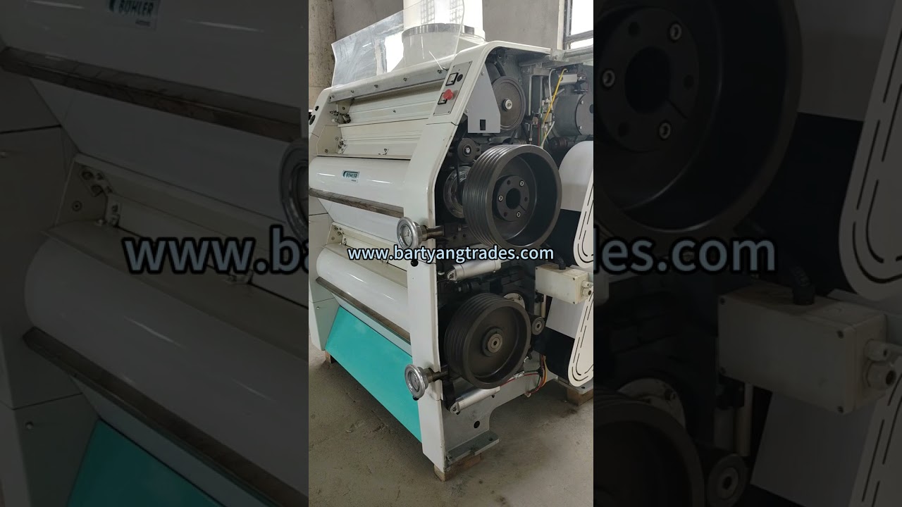 Refurbished Buhler MDDL 1250 Roller Mills