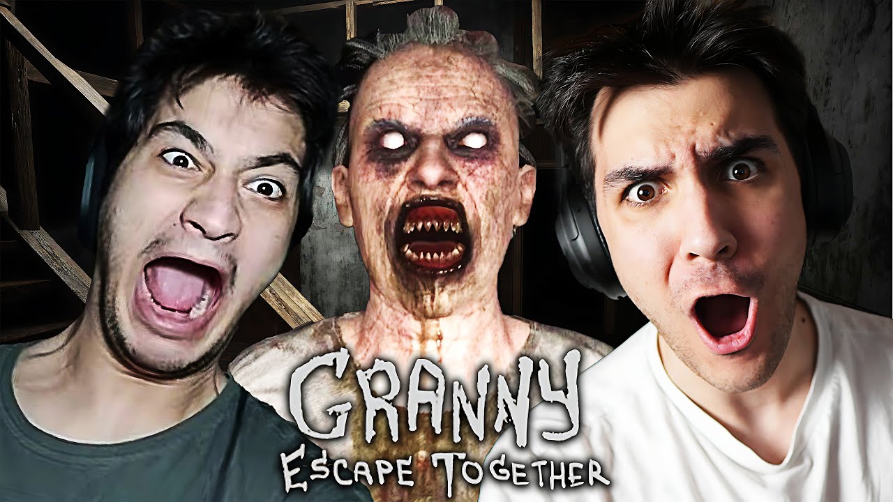 İKİ EŞŞEK GRANNY`DEN KA&Ccedil;MAYA &Ccedil;ALIŞIYOR! | Granny Escape Together