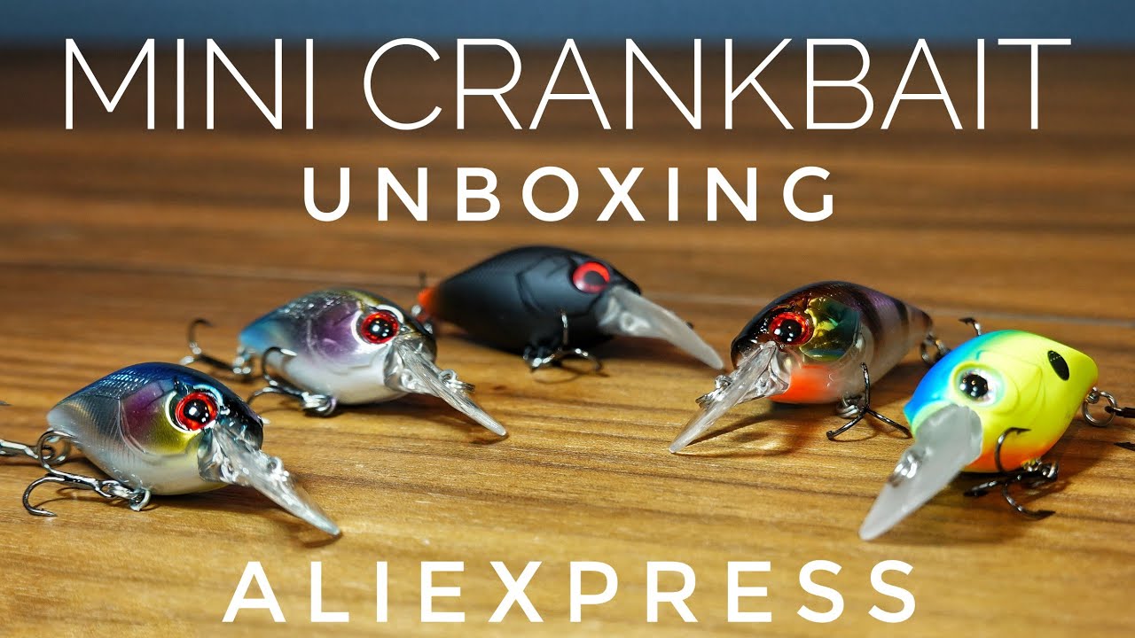 Mini crankbaits LTHTUG Unboxing Aliexpress #3
