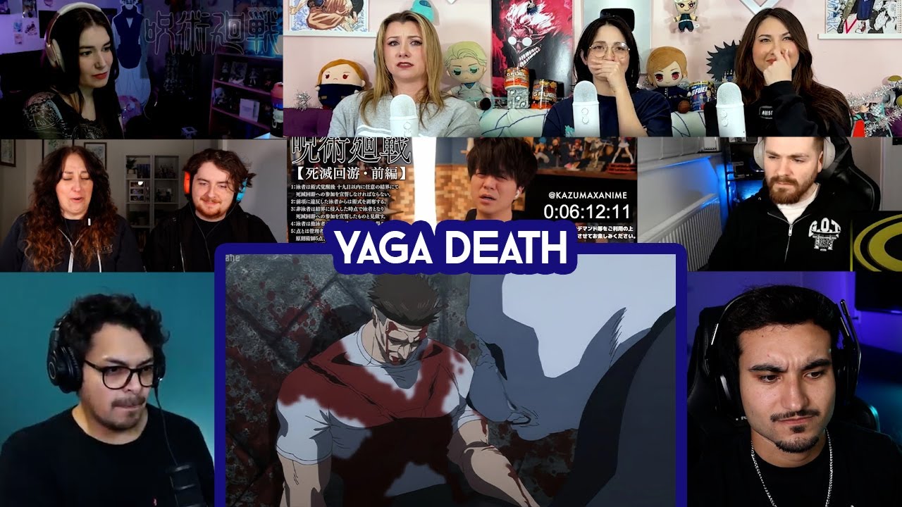 masamichi yaga death reaction mashup | Jujutsu Kaisen Episode 5 season 3