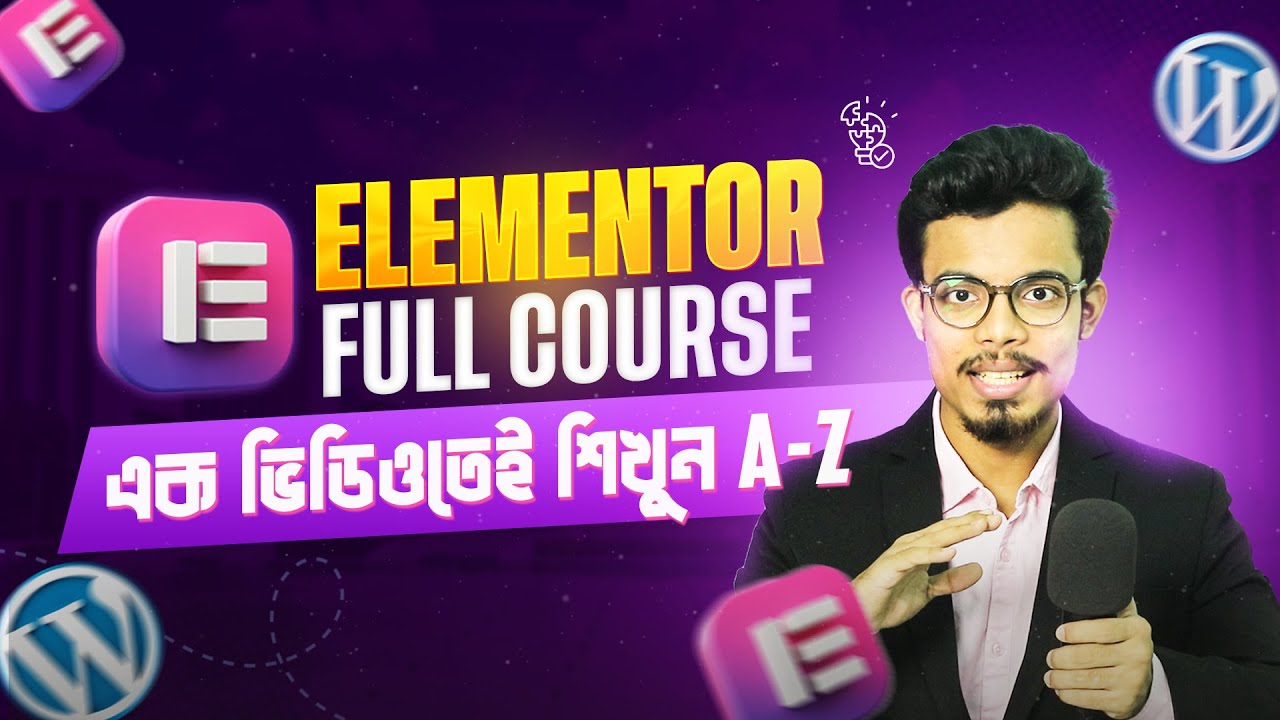 Elementor Tutorial Bangla | WordPress Bangla Tutorial Full Course for Beginners 2026 | HEDTOUCH