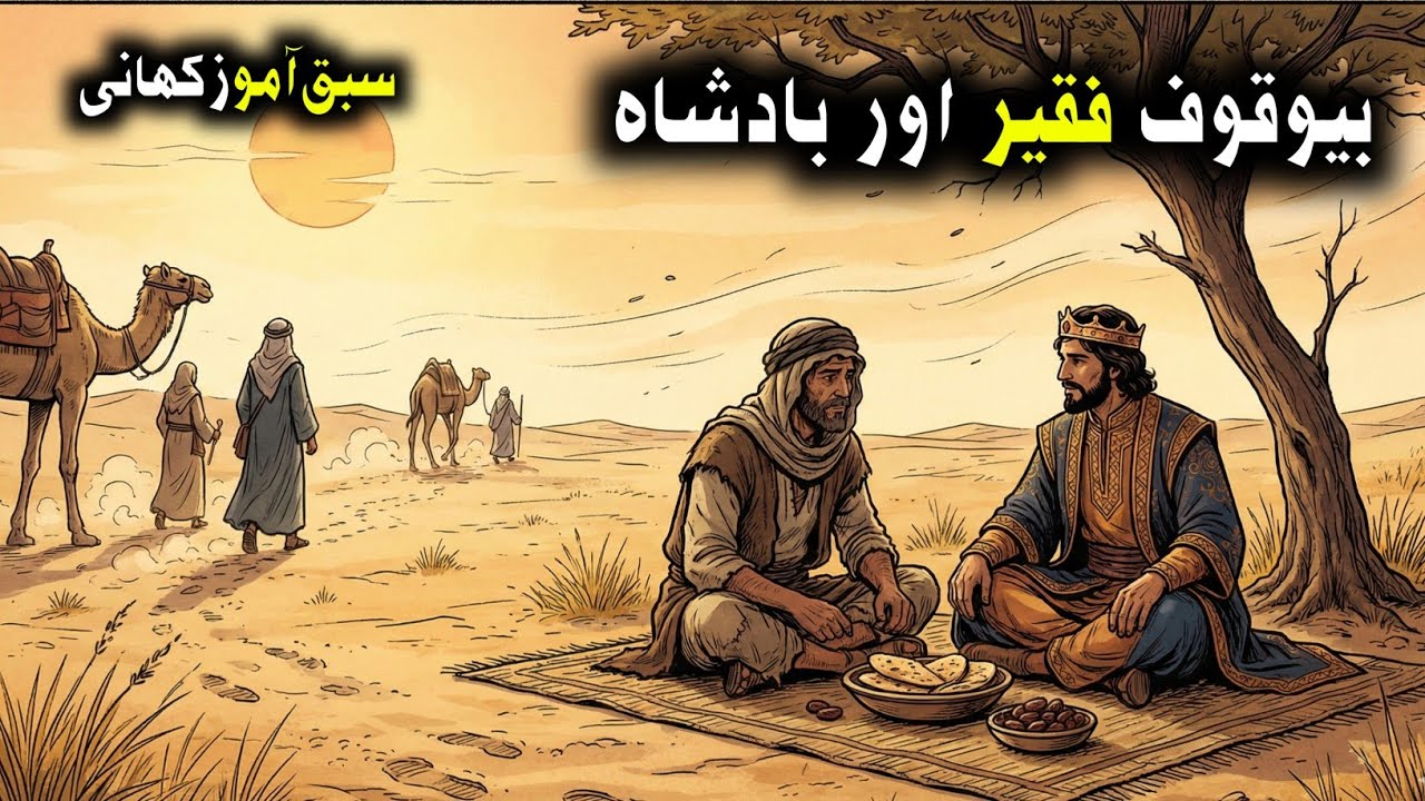 Bewaqoof Faqeer Or Badshah Ka Qissa | sabaq amoz kahani | urdu hindi moral story 