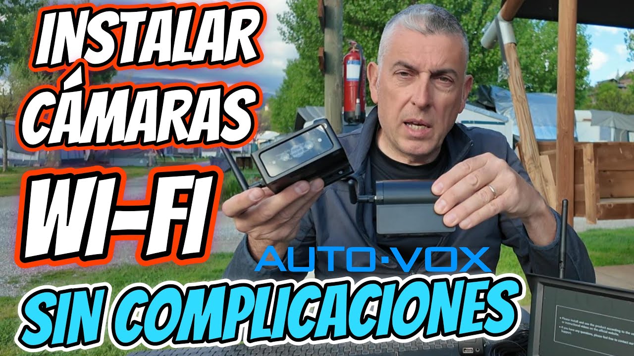 Cámara Auto-Vox Marcha Atrás Inalámbrica en Autocaravana: ¡Instalación Fácil y Adiós Cables! 🛠️