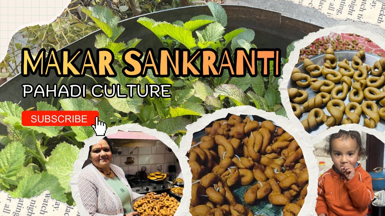How We Celebrate Makar Sankranti in Pahadi Culture | Pahadi Culture |Mini Vlog 🪁🥰
