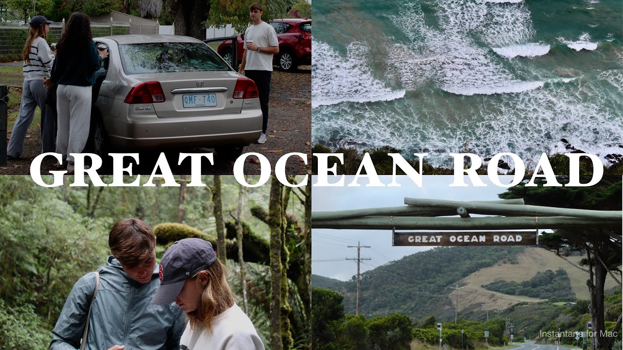 GREAT OCEAN ROAD TRIP | driving, koala and a lot of wind...