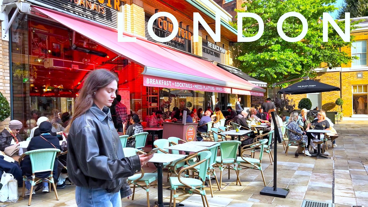 London City Walk | Walking London King's Road, Chelsea, Belgravia | Central London Street Walks 4k