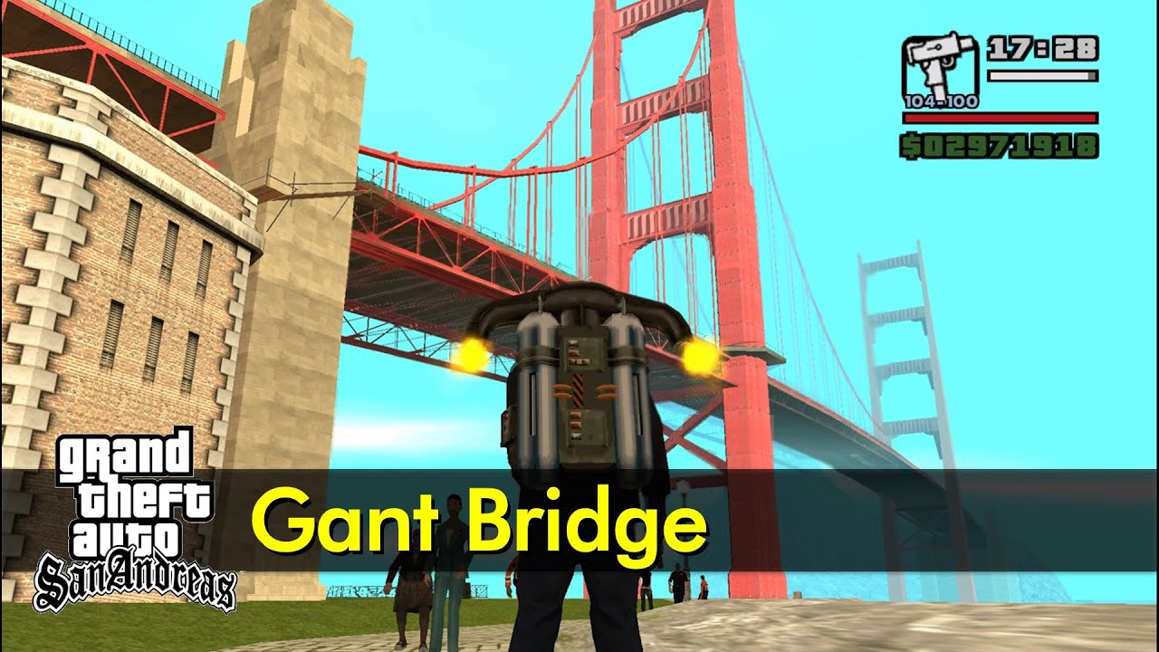 Gant Bridge (San Fierro) | The GTA:San Andreas Tourist