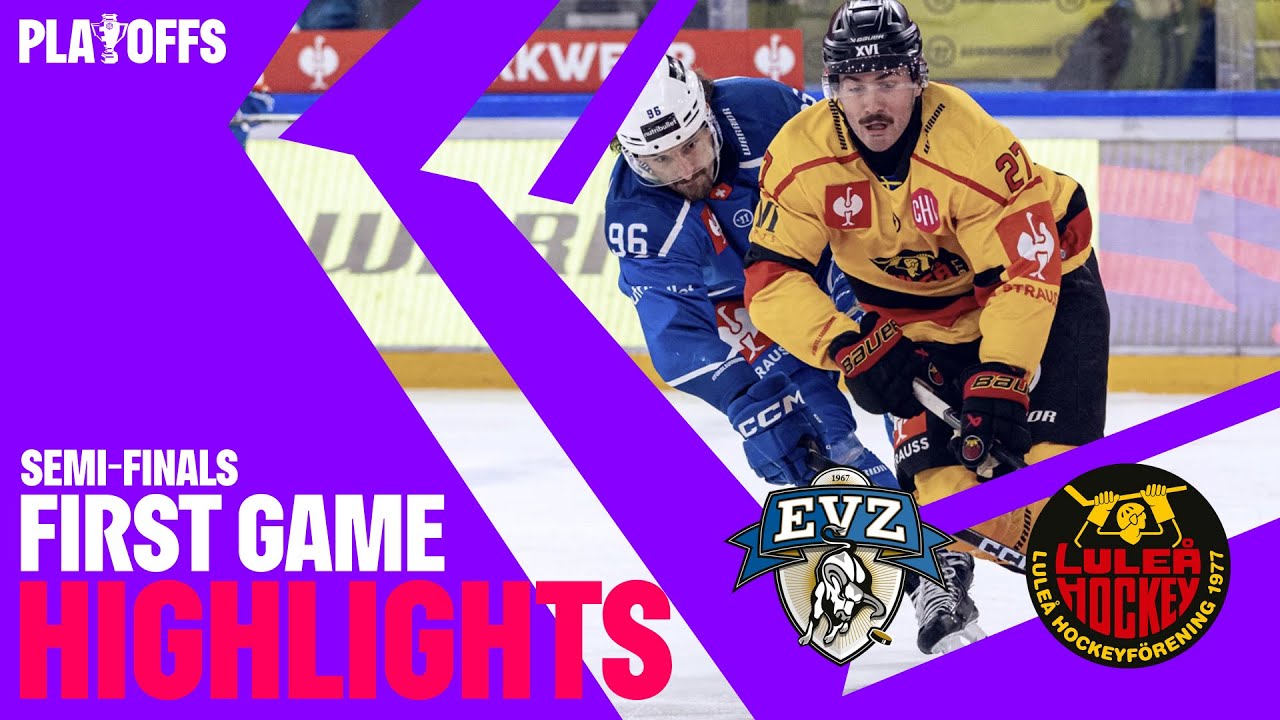Highlights | EV Zug vs Lule&aring; Hockey