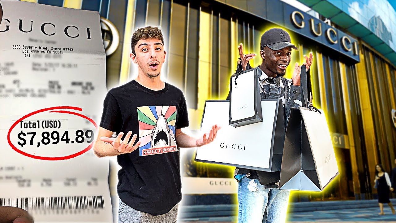 Buying Random Strangers ANYTHING They Want - Challenge
