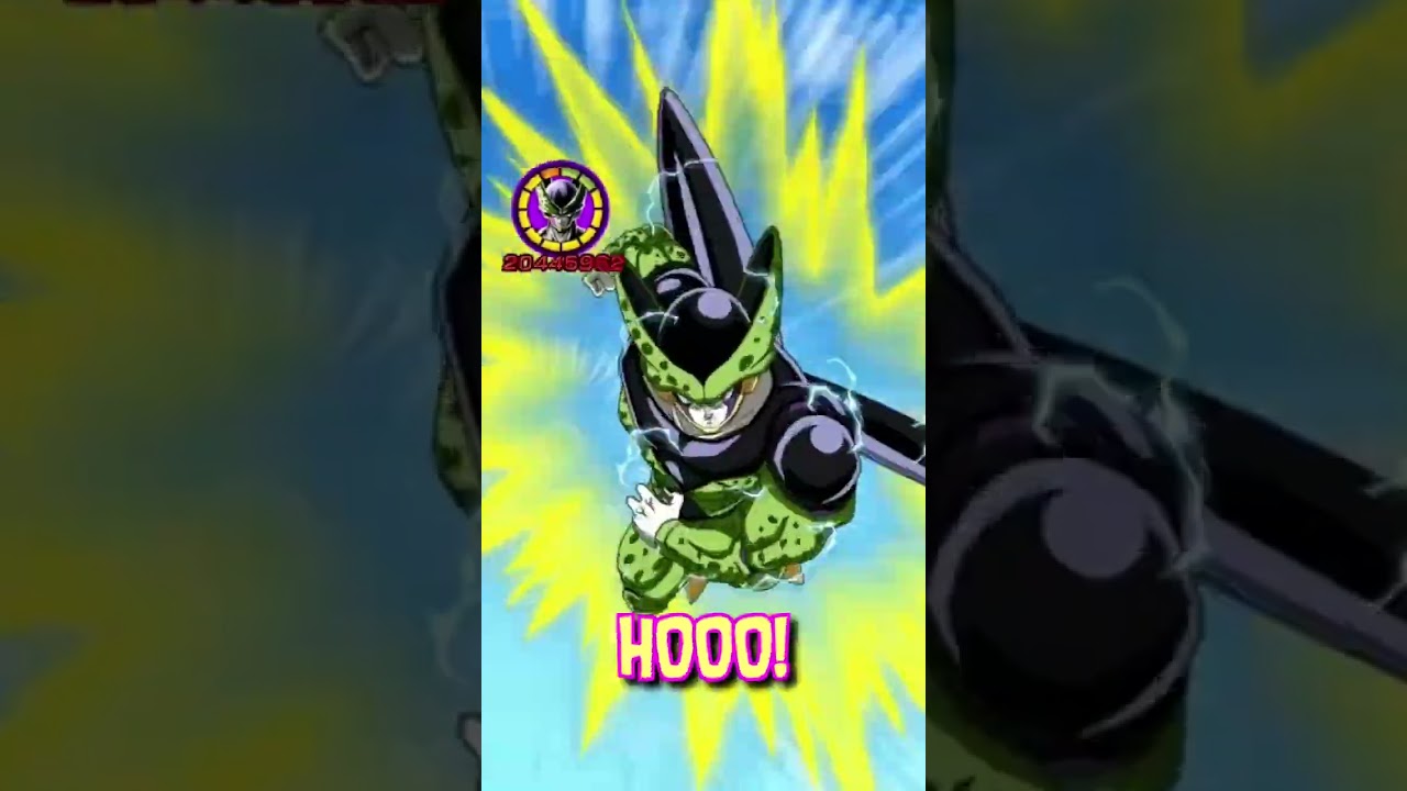 MAX POTENTIAL! EZA INT LR PERFECT CELL 1 TURNS RED ZONE GAMMA 1! (DBZ: Dokkan Battle) 