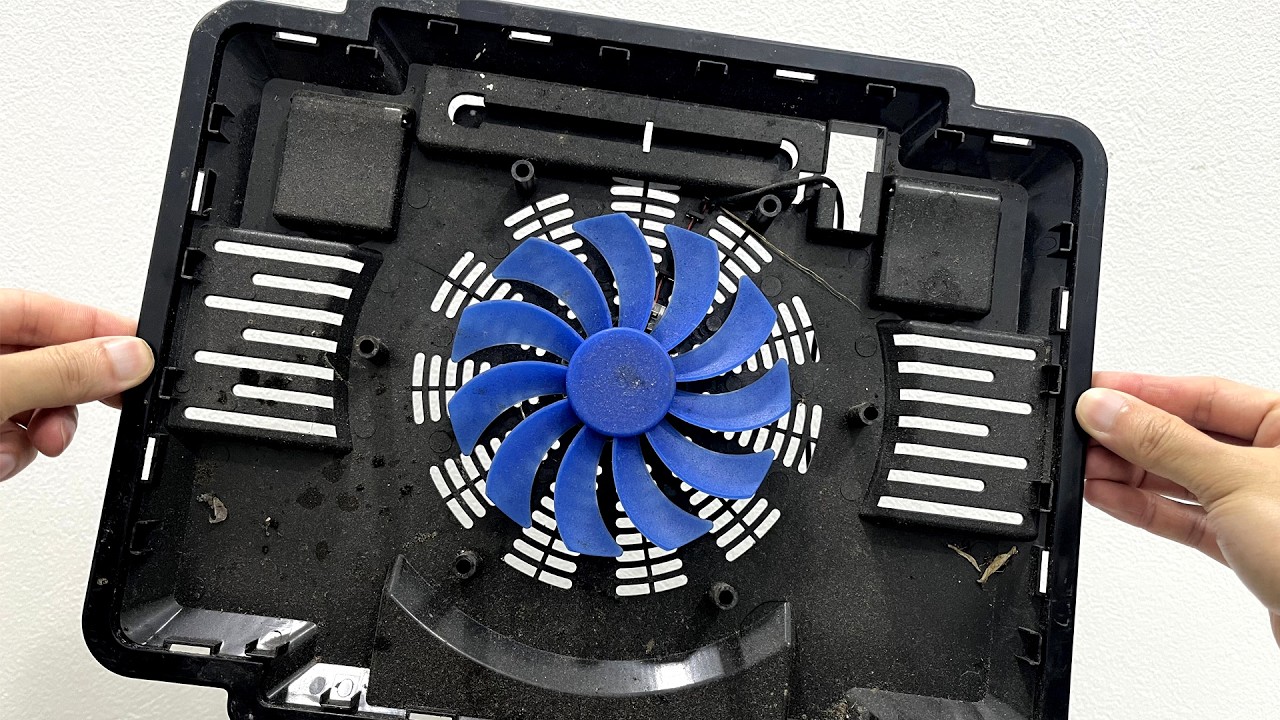 Bringing a Rusty Laptop Cooling Pad Back to Life!
