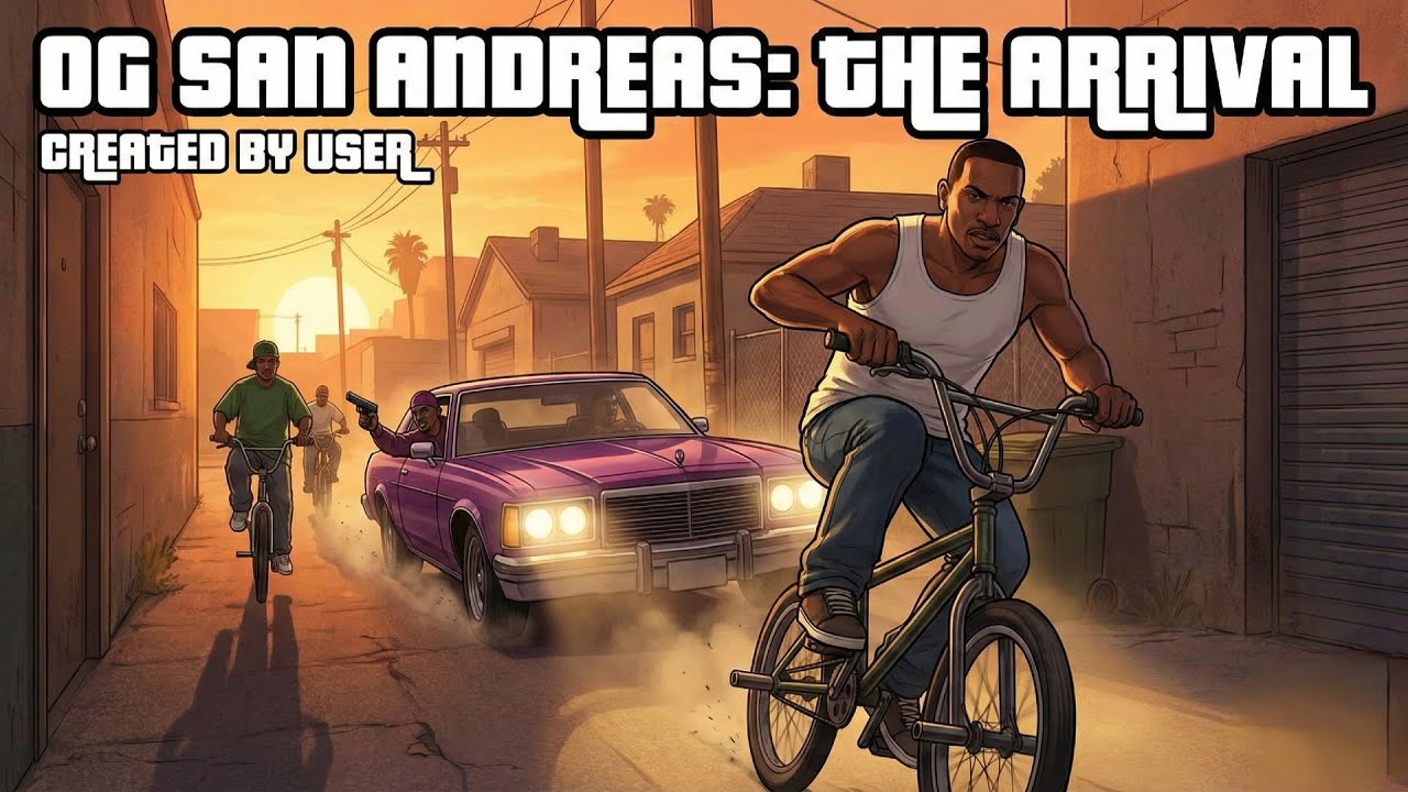 Черт, опять двадцать пять... Миссия 1 в GTA San Andreas в GTA 5