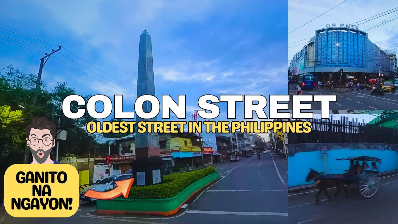 COLON STREET CEBU CITY | The Oldest Street in the Philippines! Cebu Driving Tour 4K