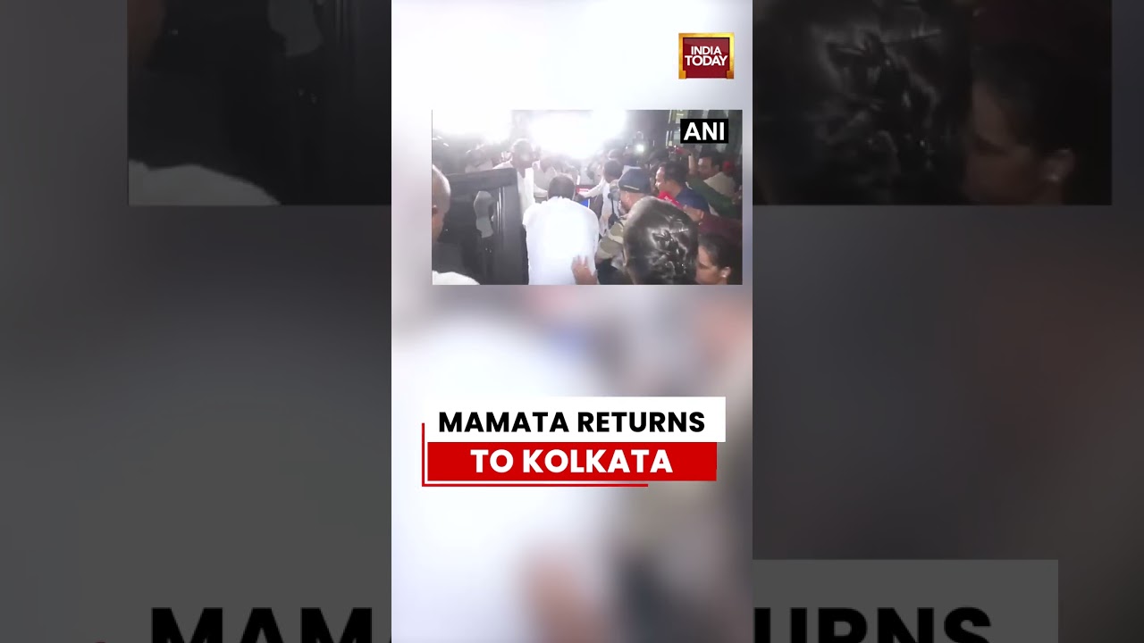 West Bengal News: Mamata Returns to Kolkata | TMC Chief Arrives at Airport After Delhi Visit #tmc