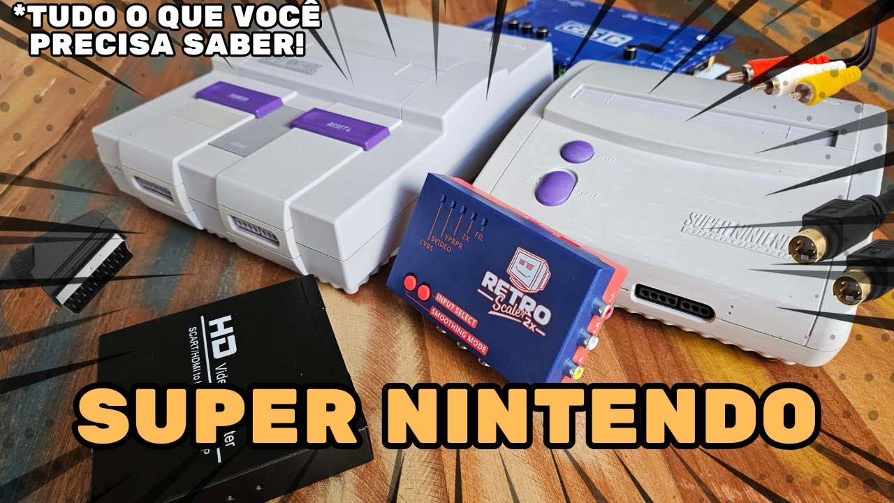 Guia Definitivo: Como Obter a Melhor Qualidade de Imagem no SUPER NINTENDO!