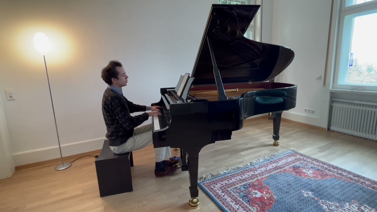 Marie Jaëll, aus  „18 Pièces pour piano d’après la lecture de Dante“ Moritz Ernst, piano