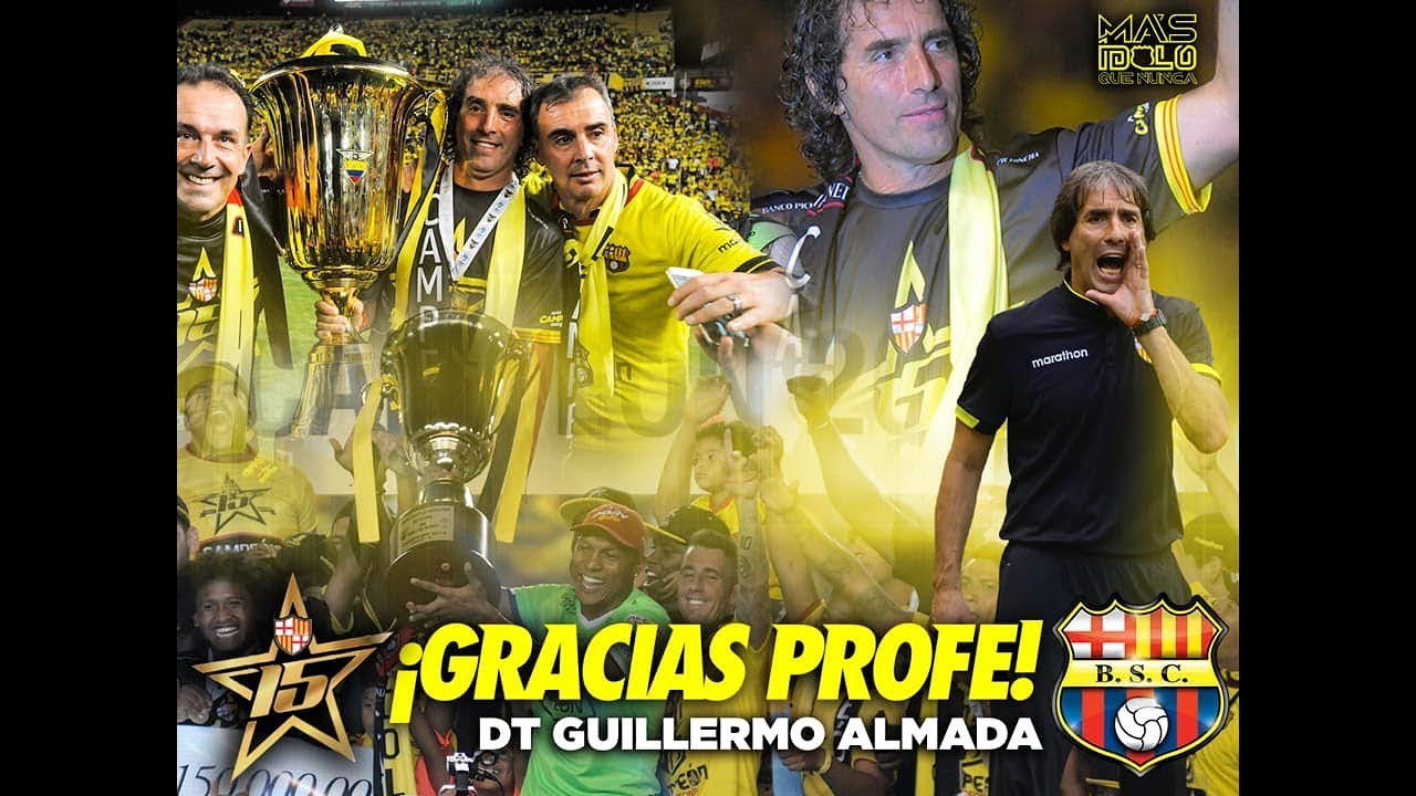 Barcelona - 🎥 Video Homenaje al DT Guillermo Almada el mejor entrenador de estos ultimos 20 años BSC
