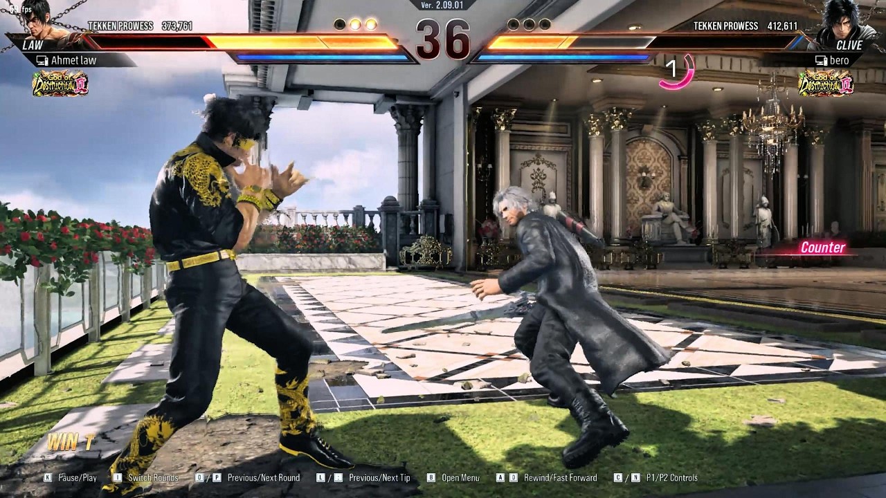 Tekken 8 law online (Ranked) God 2 CLİVE Player Matchs