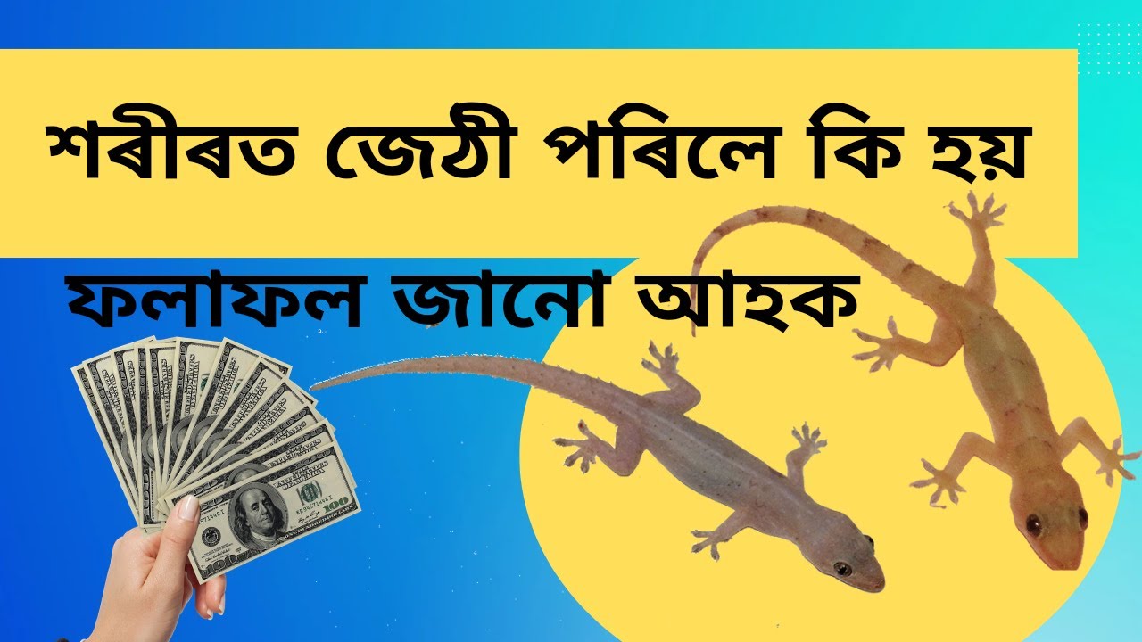 শৰীৰত জেঠী পৰিলে কি হয় Gat Jethi Porile Ki Hoi? Assamese Channel