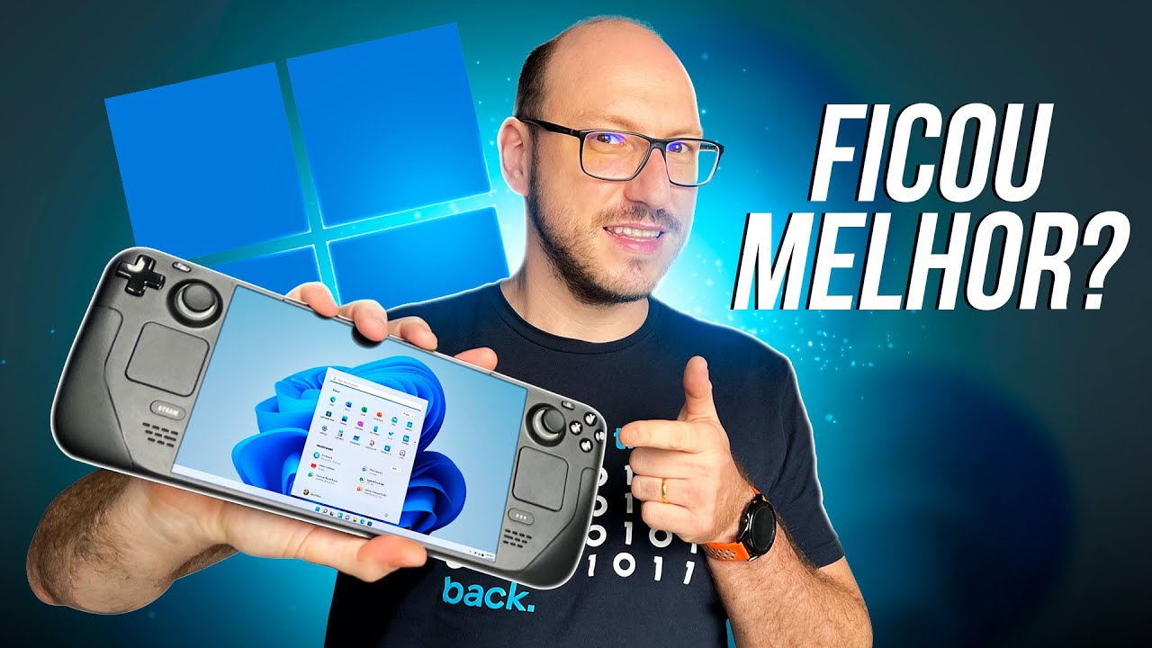 Instalamos o WINDOWS no STEAM DECK e te mostramos o resultado