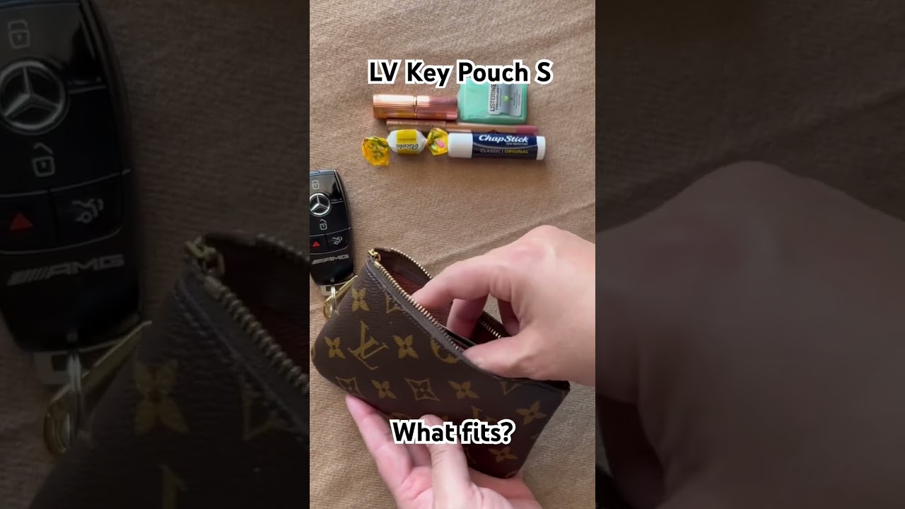 What fits? LV Pochette Clés Key Pouch S