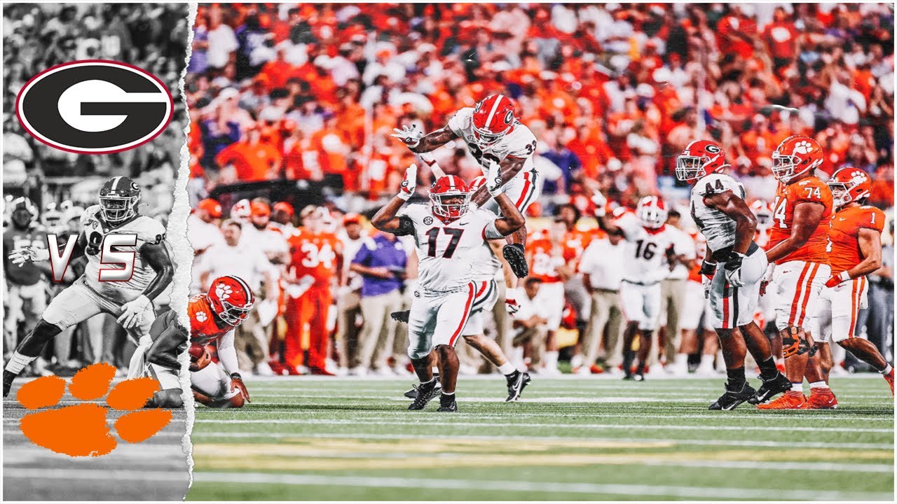 #5 Georgia Highlights Vs. #3 Clemson 2021 | CFB Week 1 | (Scott Howard Radio Call)