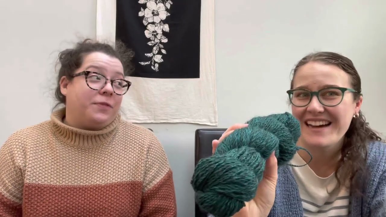 Tiny Desk Knitting Episode 94: Spinning with Sarah!!