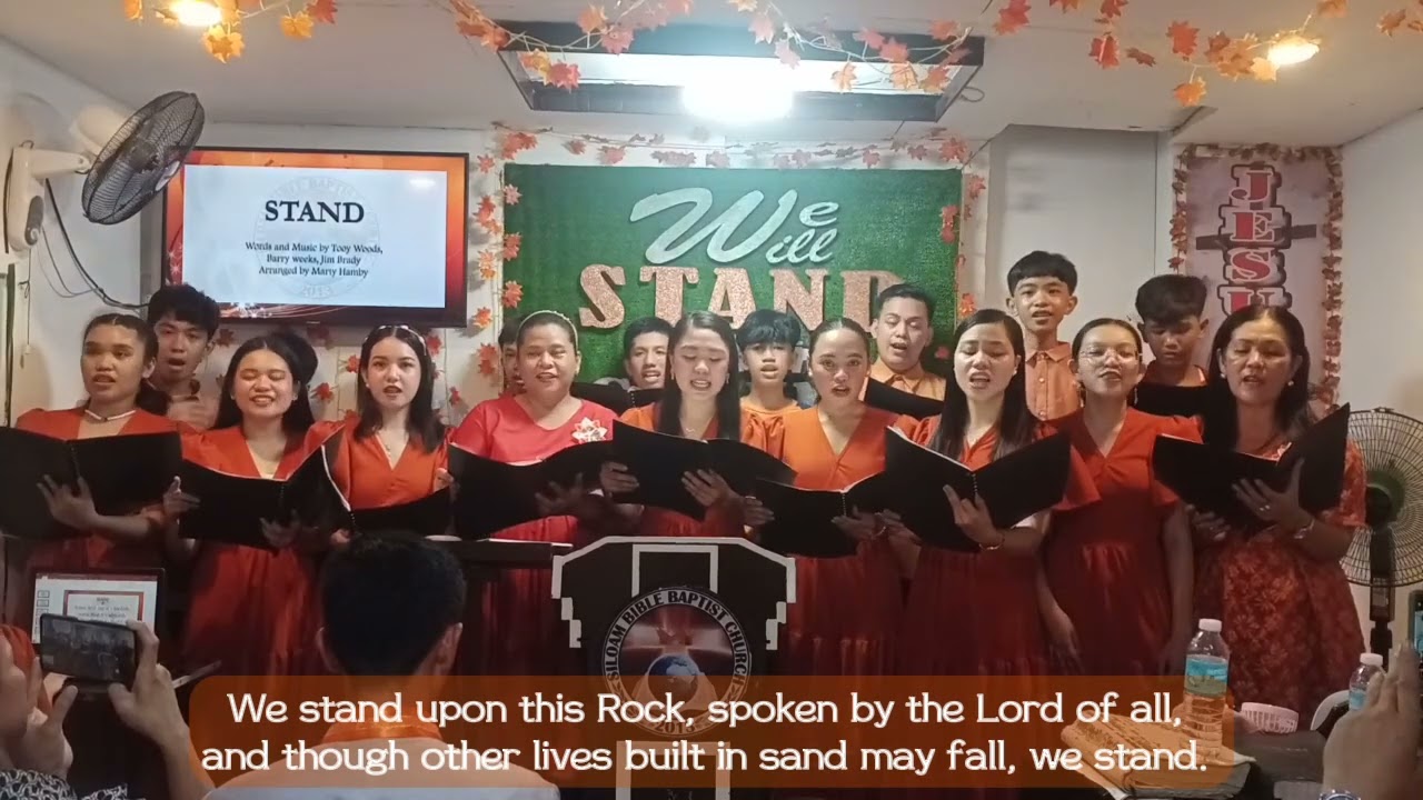 Stand | SATB | Choir | Lyrics | SBBC