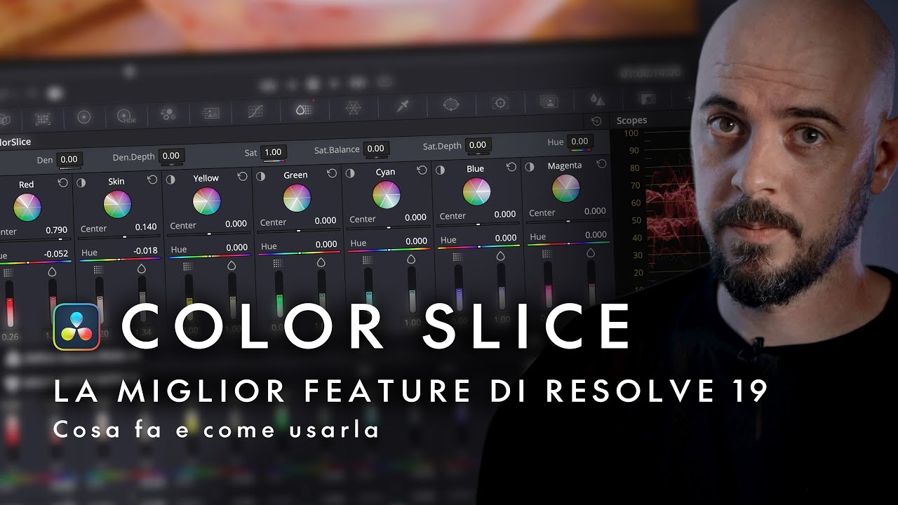 La migliore feature di Davinci Resolve 19! Finalmente una Saturazione e Densità Cinematica!